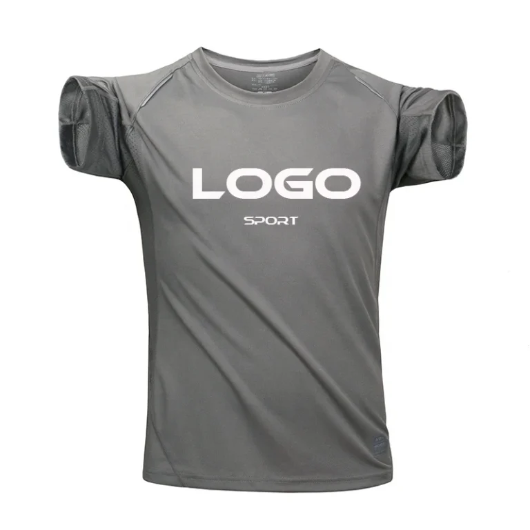 Mens-Sports-Running-T-Shirt-Solid-Color-Unisex-T-Shirt-Blank-Custom-Printed-Logo-100-Polyester-Oversized-Gym-T-Shirt