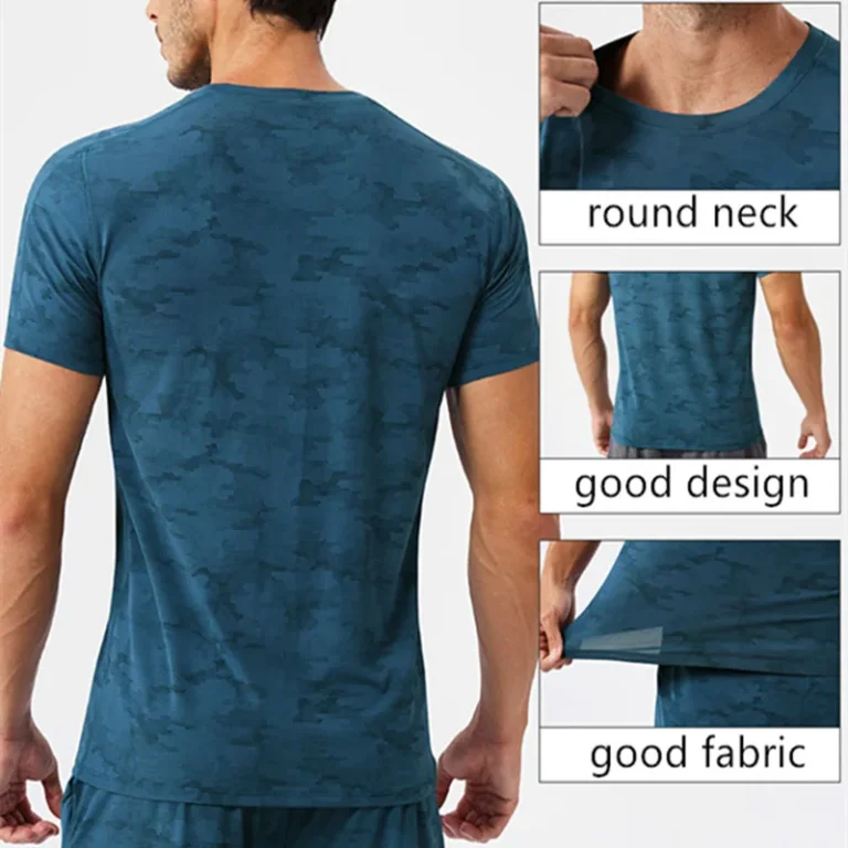 Mens-Sports-Short-Sleeved-Sports-Running-T-shirt-Outdoor-Leisure-Fitness-Training-Quick-Drying-Short-Sleeved-Shirt