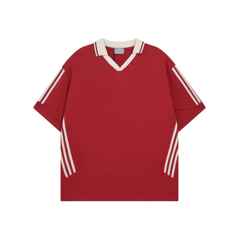 Mens-Sports-Striped-Polo-Shirt-Custom-Printing-Plus-Size-T-Shirt-with-Contrast-Lapel
