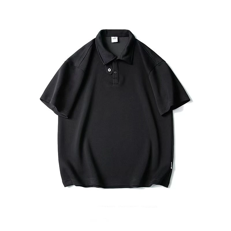 Mens-Summer-Casual-Polo-Shirts-Striped-Custom-Logo-Heat-Transfer-Printing-Breathable-Regular-Fit-Lapel-Collar-T-shirts