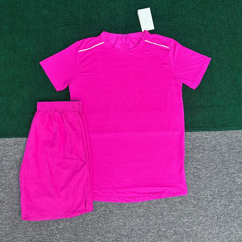 Mens-Summer-Gym-T-Shirts-Shorts-Quick-Dry-Breathable-Fitness-Soccer-Wear-Short-Sleeve-Running-Sports-Shirts