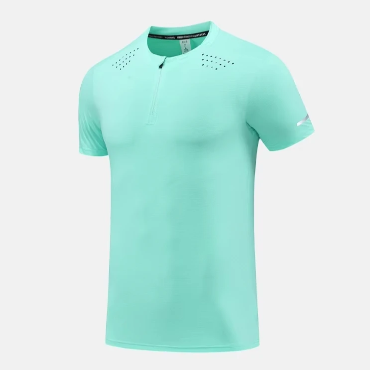 Mens-Summer-Short-Sleeve-Quick-Dry-Breathable-Running-Fitness-Training-T-Shirt