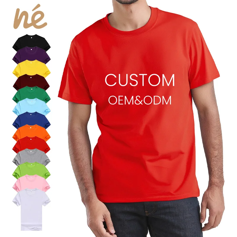 Mens-Summer-Short-Sleeved-T-Shirt-High-Quality-100-Cotton-Large-Sizes-Low-Price