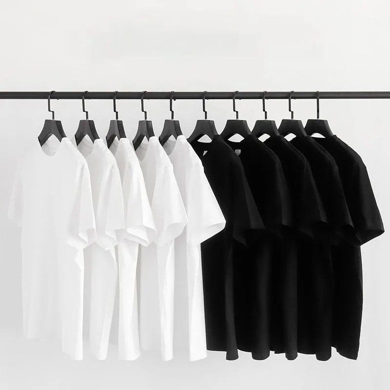 Mens-T-Shirt-High-Quality-Short-Sleeve-Men-T-shirt-for-Male-Pure-color-Leisure-Man-Tops-Tshirt