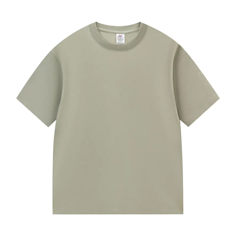 Mens-T-Shirts-Womens-T-shirt-Cotton-Short-Sleeved-T-shirt-Mens-Loose-Fitting-Base-Shirt