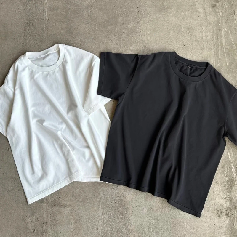 Mens-T-shirt-Casual-100-Cotton-Solid-Color-Blank-O-neck-T-shirt-Custom-Logo-Printing-for-Men