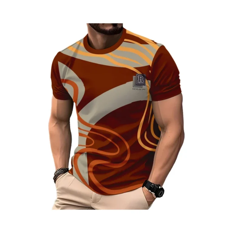 Mens-T-shirt-Short-Sleeved-Summer-Trend-Loose-Fashion-Summer-Casual-Half-Sleeved-Youth-Round-Neck-T-shirt-1