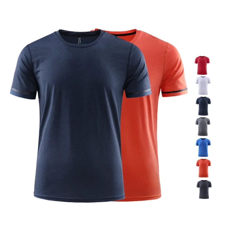 Mens-T-shirts-Sportswear-Custom-Logo-Quick-Drying-Reflective-Gym-Blank-T-shirts