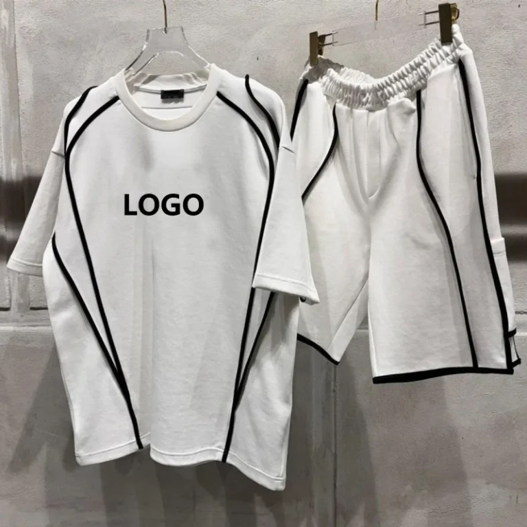 Mens-T-shirts-and-Shorts-Sets-Custom-Logo-Matching-Shorts-T-shirts-OEM-Shorts-Tee-Matching-Set-Tee-Shirts-Shorts-LOW-MOQ