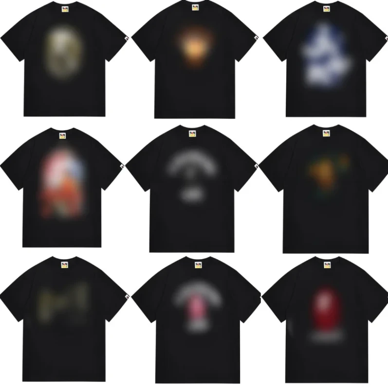 Mens-Trendy-Knitted-Bamboo-Fiber-Hip-Hop-Laser-Printed-T-Shirt