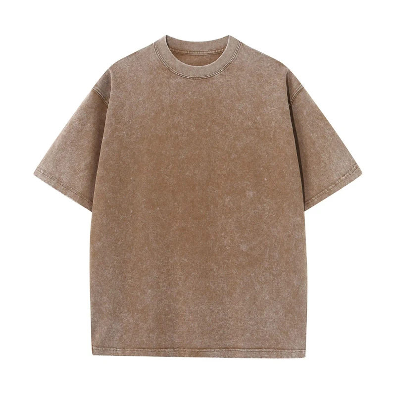 Mens-and-Womens-Crew-neck-T-shirts-Made-of-100-Pure-Cotton-Weighing-230-Grams-with-Custom-Printed-Heat-Transfer-Design-2