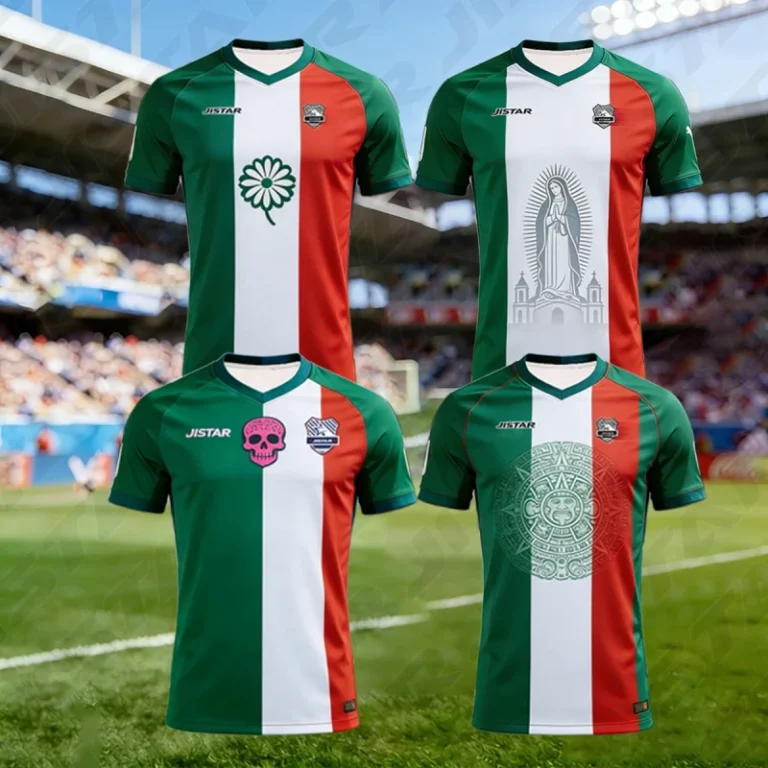 Mexico-Football-Jersey-Breathable-Sport-Top-T-Shirt-Sublimation-Soccer-Wear-for-Football-Super-Cup-Fan-Soccer