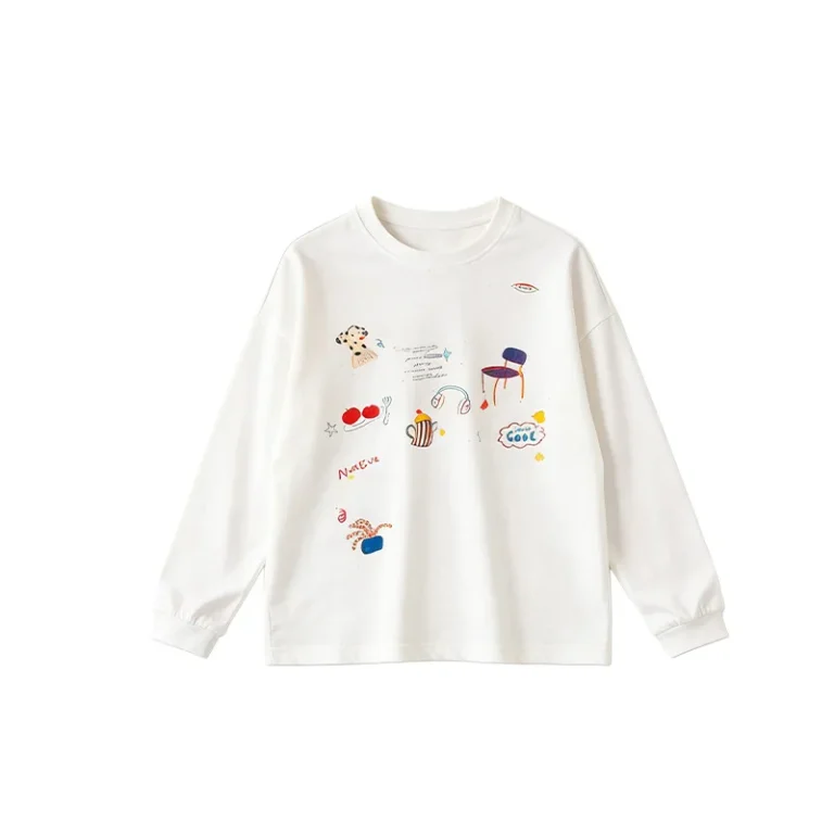 Middle-Small-Childrens-Soft-Cartoon-Printed-Long-sleeved-T-shirt-Spring-Autumn-Boys-Girls-Korean-Style-All-match