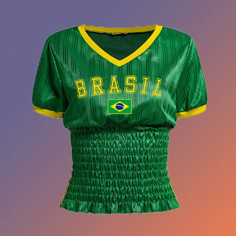 Millennium-Cut-Brazil-Beautiful-Street-Womens-T-shirt-Summer-Casual-Gothic-Retro-Letter-Short-Sleeved-t