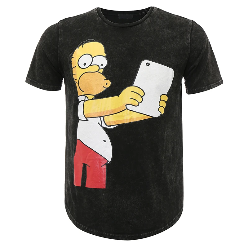 Mineral-Wash-Stone-Wash-T-Shirt-Customize-Plus-Size-Big-Logo-100-Cotton-Polyester-Branded-Cartoon-Tee-Shirt