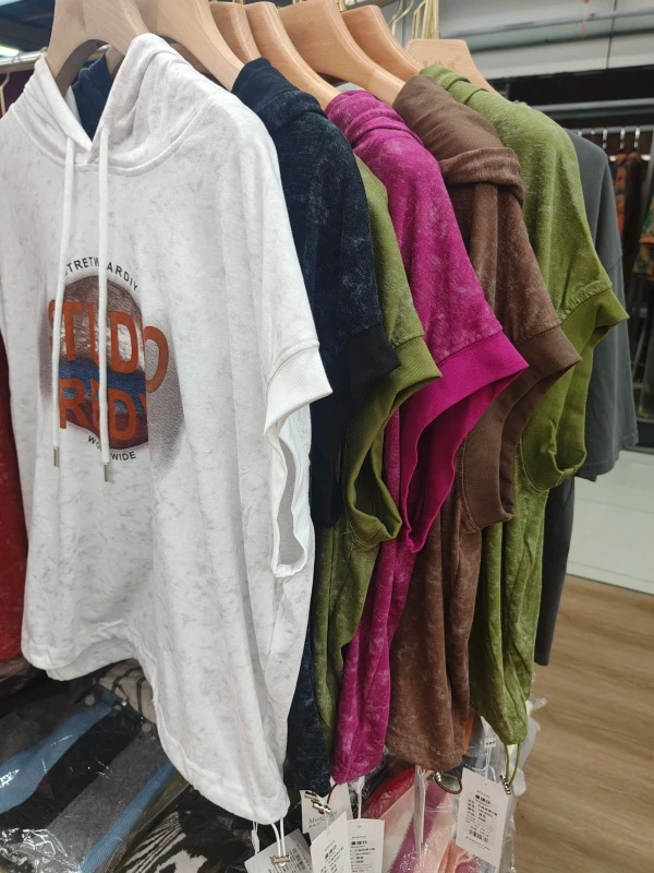 Multi-Color-Women-T-Shirt-Cotton-Crew-Neck-Short-Sleeve-Loose-Casual-Drop-Shoulder-Solid-Plain-Summer-Basic-Tee