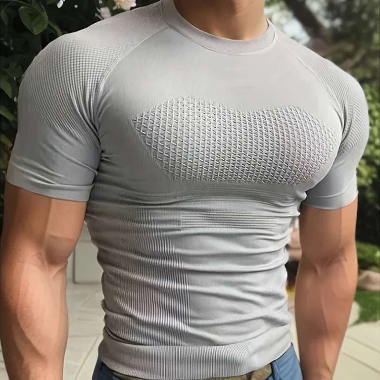 Muscle-Mens-Sportswear-Short-Sleeve-Athletic-Quickly-Drying-Tight-Sport-Compression-T-Shirt-Polyester-Fitness-Shirt-Gym-Tshirt