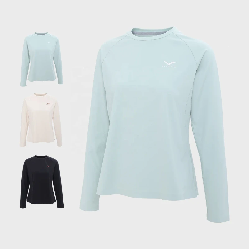 New-Arrival-Womens-Knitted-Raglan-Long-Sleeve-T-Shirt-Breathable-Anti-Pilling-Compressed-Quick-Dry-Crew-Neck-Outdoor-Casual-Top