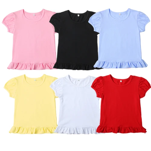 New-Arrivals-Girls-T-shirts-Kids-Clothing-Summer-Baby-Short-Sleeve-Shirts-Casual-Wear