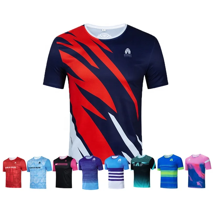 New-Custom-Logo-100-Polyester-Sublimation-Running-Shirt-Breathable-Advertising-Outdoor-Oversize-T-Shirt-for-Unisex