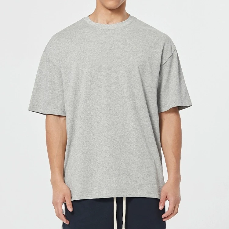 New-Design-Casual-Oversize-Loose-Solid-Blank-Crew-Neck-Eco-Friendly-Quick-Dry-Organic-Cotton-Short-Sleeve-Mens-T-shirts
