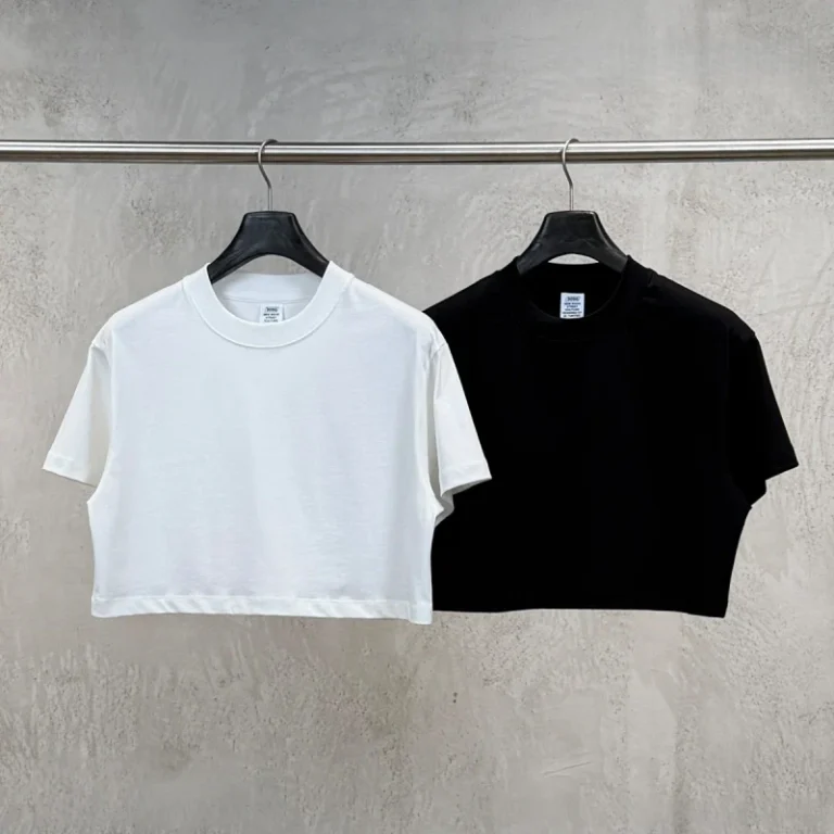 New-Design-Heavy-Weight-Girls-Cotton-T-shirt