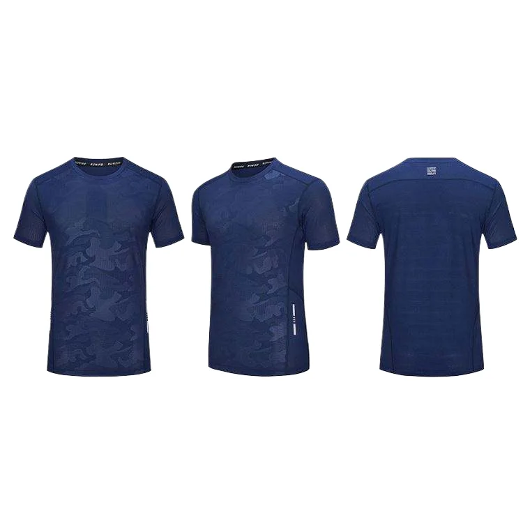 New-Sports-Running-Casual-Wear-Spandex-Mens-Sports-T-Shirt-Gym-Short-Sleeve-for-Man-1
