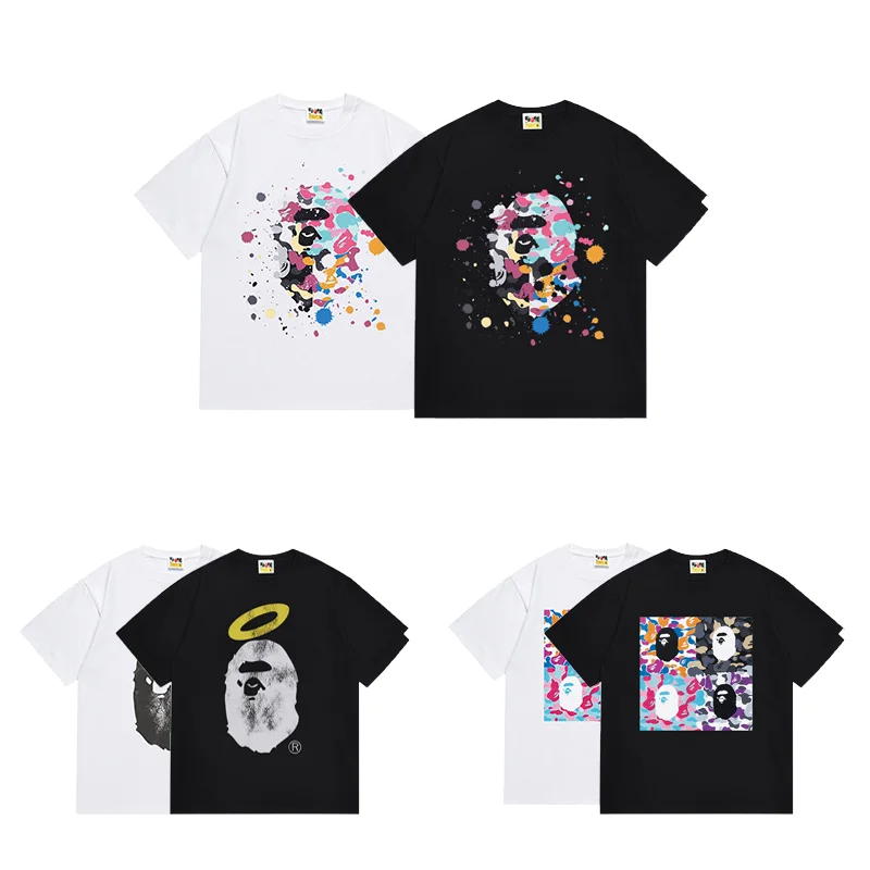 New-Style-Mens-Loose-Knitted-Designer-T-Shirt-High-Quality-Brand-Trendy-Digital-Printing-Breathable-Casual-Sports