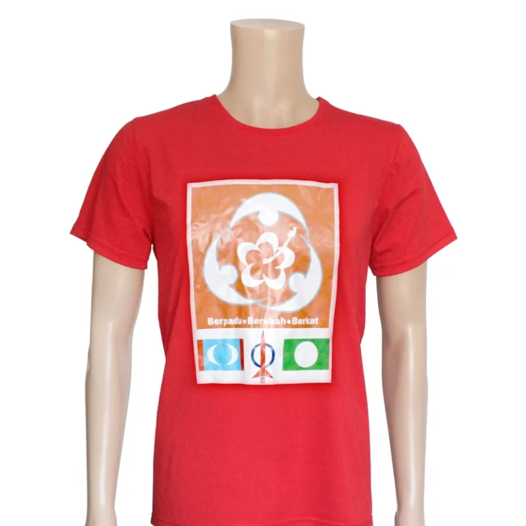 O-neck-Custom-Heat-Stamped-Logo-100-Cotton-Election-T-Shirt