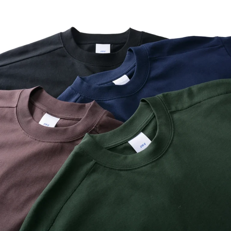 OEM-Classic-Neck-Plain-T-Shirt-Unisex-100-Cotton-180-Grams-Casual-Style-Knitted-Blank-Anti-Shrink-Quick-Dry-China