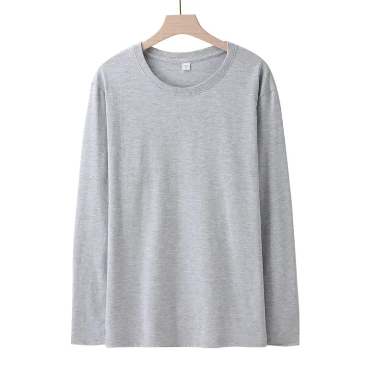 OEM-Custom-180g-Solid-Color-Combed-Cotton-Long-Sleeved-T-Shirt-for-Men-and-Women-Spring-Autumn-Casual-Style