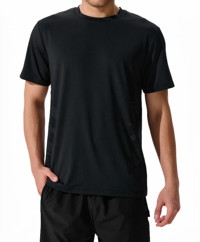 OEM-Custom-Logo-Blank-Cotton-Crew-Neck-Tee-Solid-Color-Loose-Casual-Tops-for-Mens-Daily-Outfit-Working-Streetwear-and-Events