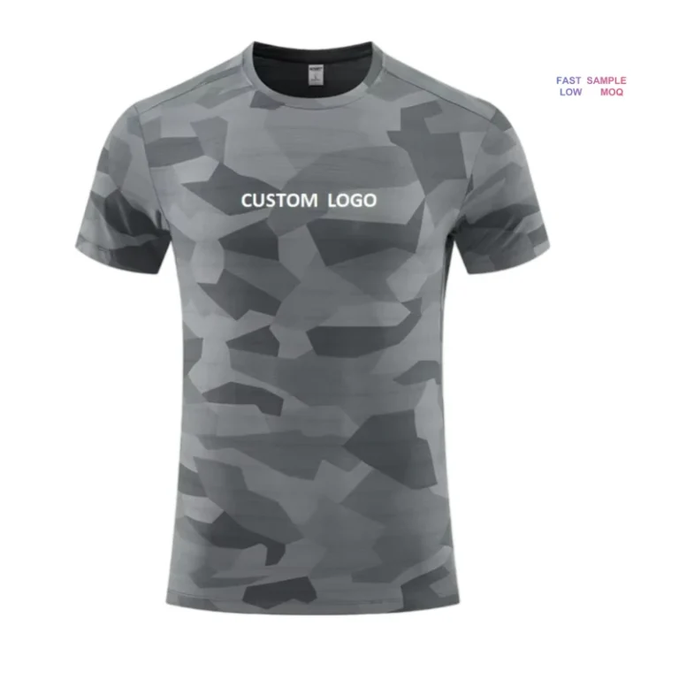 OEM-Custom-Logo-Mens-Nylon-Spandex-Quick-Dry-Fitness-Mesh-T-Shirt-Gym-Running-Sports-Athletic-Training-for-Summer