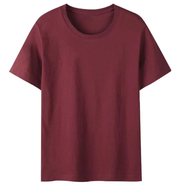 OEM-Custom-Logo-Printed-Embroidery-200g-Solid-Color-Combed-Cotton-Short-Sleeve-Casual-Versatile-Thick-Short-Sleeve-T-shirt