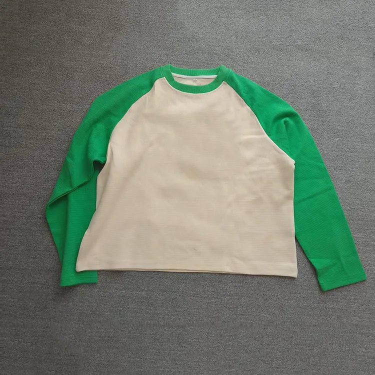 OEM-Custom-Long-Sleeve-T-Shirt-Heavyweight-Blank-Raglan-Sleeve-Long-Sleeved-Shirt-for-Men-Oversized-Long-Sleeve-T-Shirt