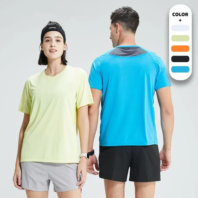 OEM-Custom-Mens-120GSM-95Polyester-Heavyweight-High-Quality-Vintage-Breathable-Streetwear-Quick-dry-Solid-Short-Sleeve-T-shirt