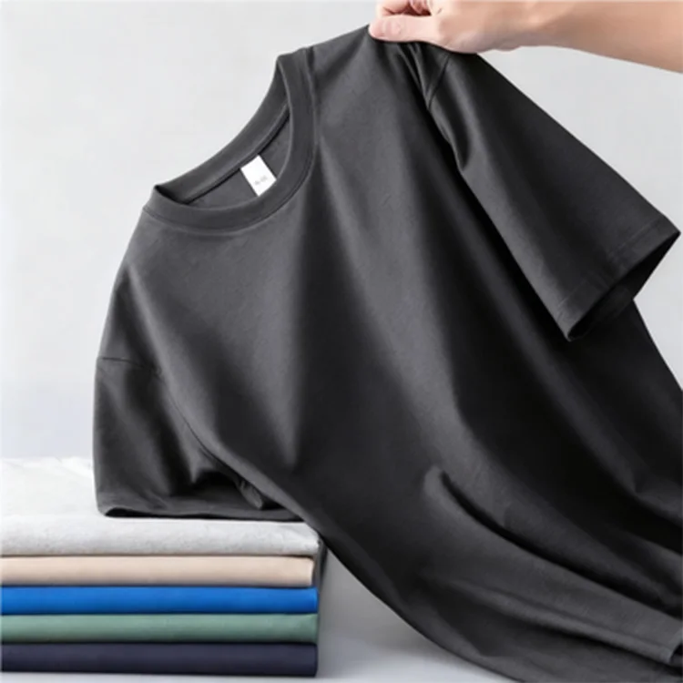 OEM-Custom-Printed-Unisex-T-Shirts-100-Cotton-Plain-White-Tee-Shirts-Casual-Short-Sleeves-Oversized-Fit-Logo-Print-t-Shirt-1