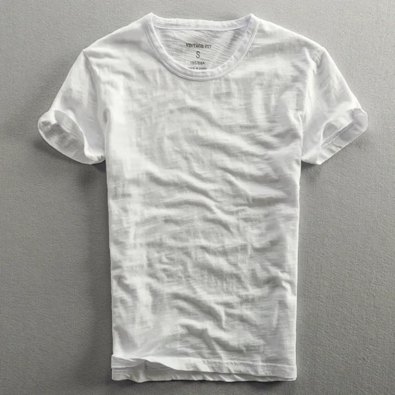OEM-Custom-Slub-Cotton-T-Shirt-Men-Vintage-Slim-Fit-Casual-Everyday-Tee-Small-Batch-Available