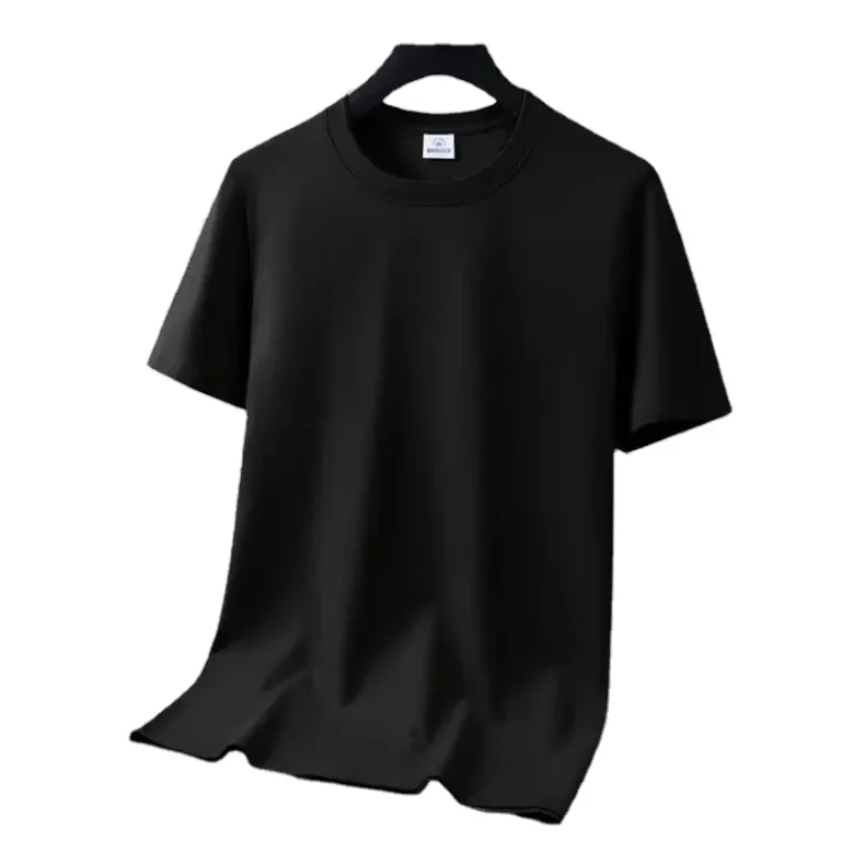OEM-Customized-180-Gram-Short-Sleeve-Pure-Modal-Fabric-T-Shirt-Mens-Tshirt-Short-Sleeve-Men-T-Shirt