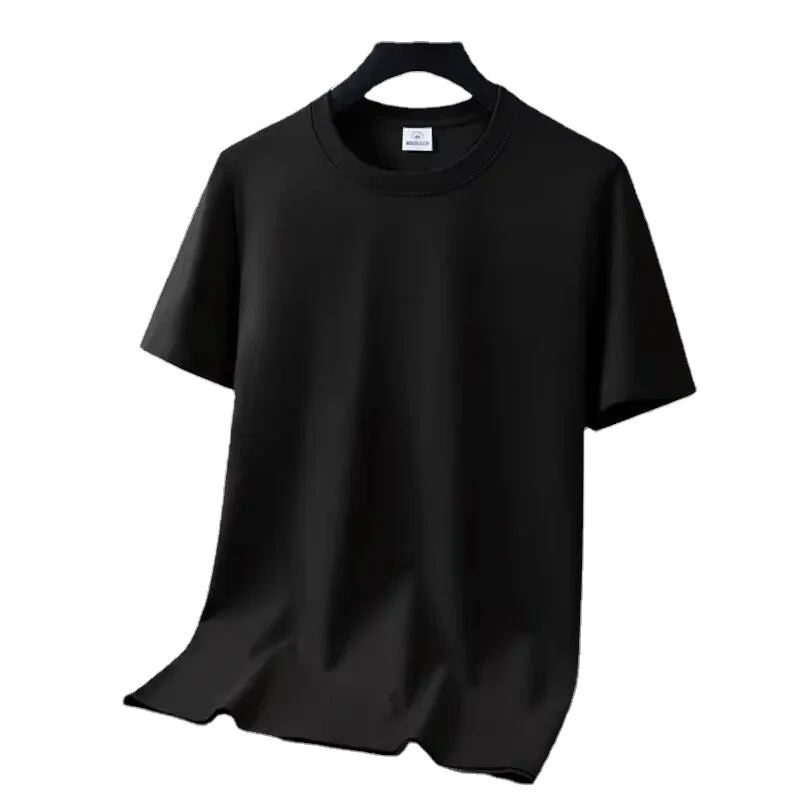 OEM-Customized-180-Gram-Short-Sleeve-Pure-Modal-Fabric-T-Shirt-Mens-Tshirt-Short-Sleeve-Men-T-Shirt