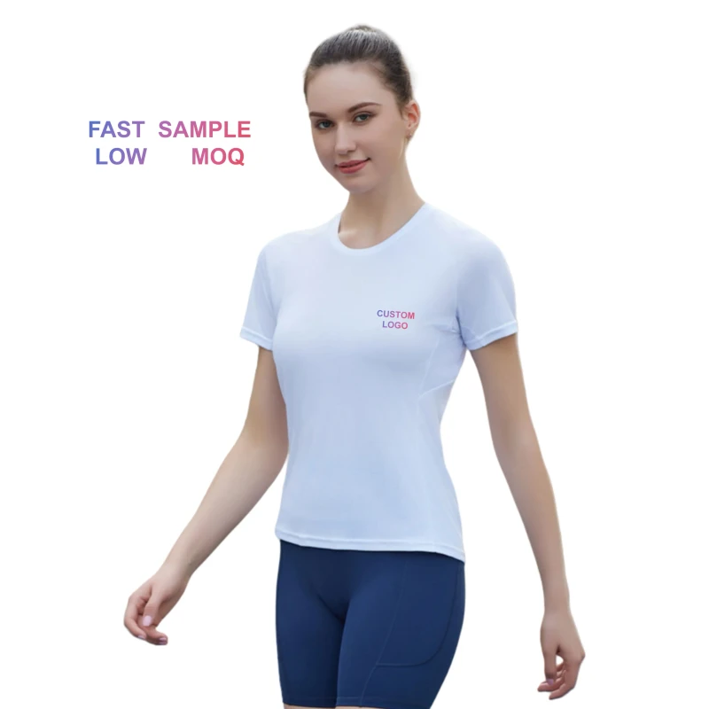 OEM-Dry-Fit-Polyester-Sports-T-shirt-Custom-Printing-Running-T-shirt-Fitness-Gym-Blank-Womens-T-shirt