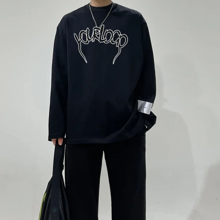 OEM-Heavy-Cotton-Long-Sleeve-T-Shirt-Cotton-Tops-Oversize-Loose-Casual-Blank-Long-Sleeve-T-Shirt-for-Men