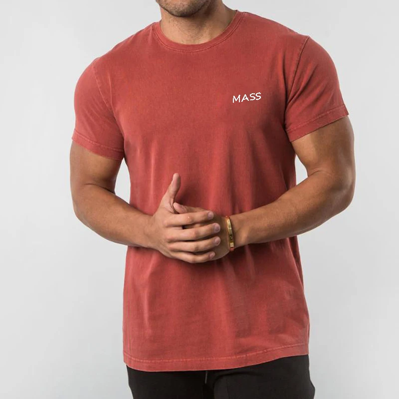 OEM-Manufacturer-of-95-Cotton-5-Elastane-Mens-Workout-Sports-T-Shirt