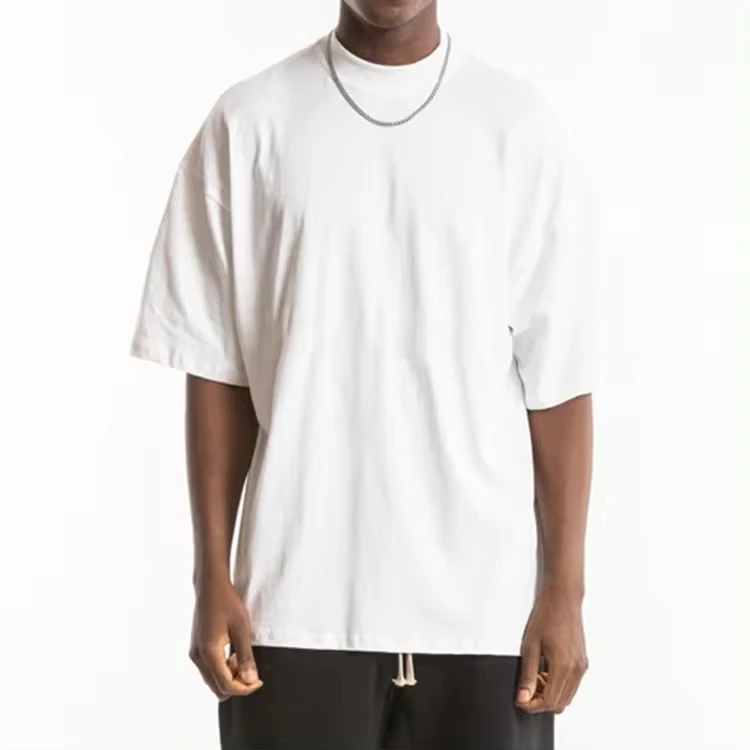 OEM-Men-Oversized-t-Shirt-Custom-logo-100-Cotton-Luxury-Drop-Shoulder-Boxy-t-Shirts-Heavyweight-Blank-t-Shirt-for-Men