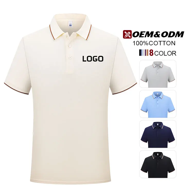 OEM-Mens-100-Cotton-Polo-Shirt-Customized-Golf-Shirt-Work-Clothing-Polo-T-shirt-Printed-Logo-Polo-Shirts
