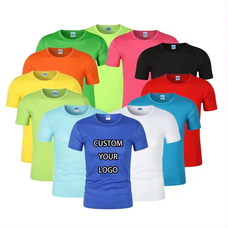 OEM-Mens-Tee-Shirt-Plain-T-Shirts-Soft-Spandex-Cotton-T-shirt-Custom-Printing-Sublimation-Logo-Unisex-Quick-Dry-Fit-T-shirt