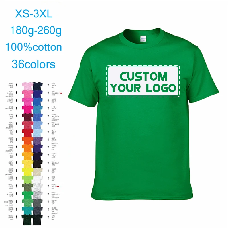 OEM-ODM-Custom-100-Cotton-Unisex-T-Shirt-Low-MOQ-Mens-Blank-O-Neck-T-Shirt-With-Customize-Printing-Logo