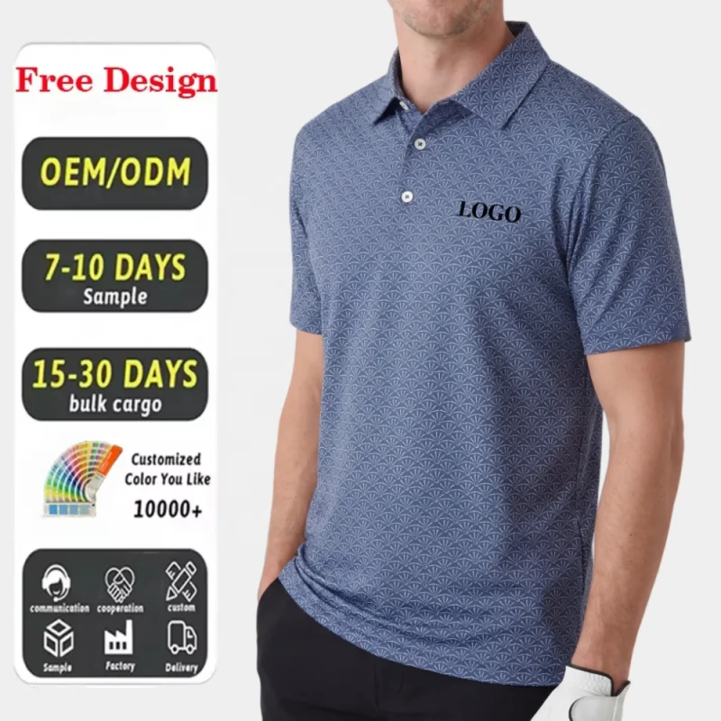 OEM-ODM-Fun-Golf-Clothing-Print-UPF-50-Eco-Friendly-Spandex-Polyester-4-Way-Stretch-Quick-Dry-Performance-Golf-T-Shirts-Mens