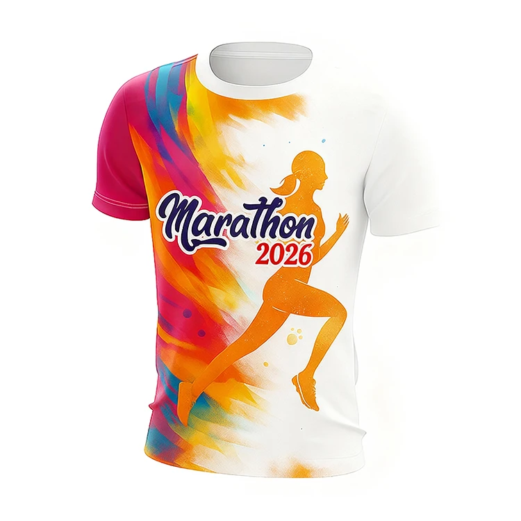 OEM-Running-Shirts-Quick-Dry-Sublimation-Marathon-T-Shirts-for-Team-Events-Clubs-Promotional-Events