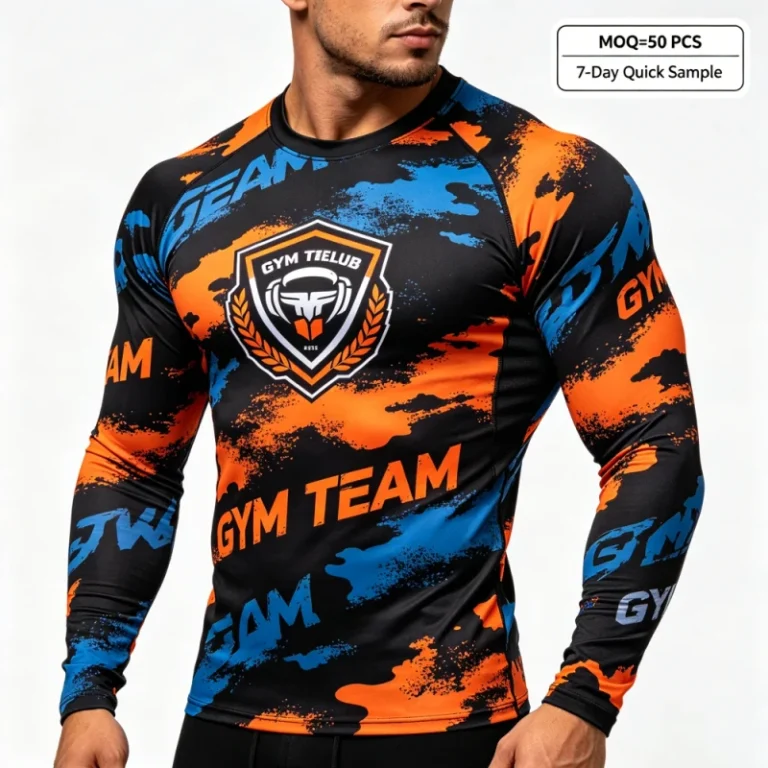 OEM-Sublimation-Printing-Men-Long-Sleeve-Compression-Shirt-Custom-Logo-Muscle-Slim-Fit-Quick-Dry-Sports-Gym-T-Shirt-Active-Tops